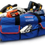 tool bag of woodworking tools