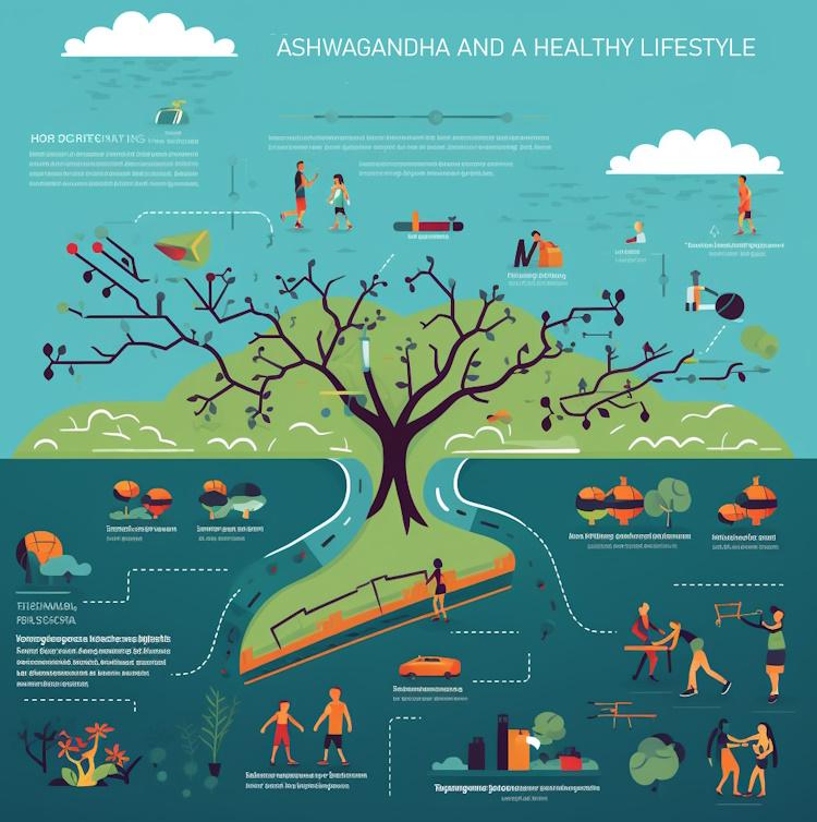 Ashwagandha is part of a healthy lifestyle.