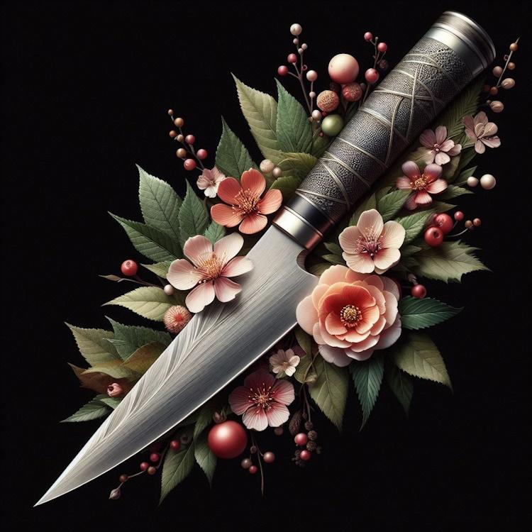  japanese Makimono style knife