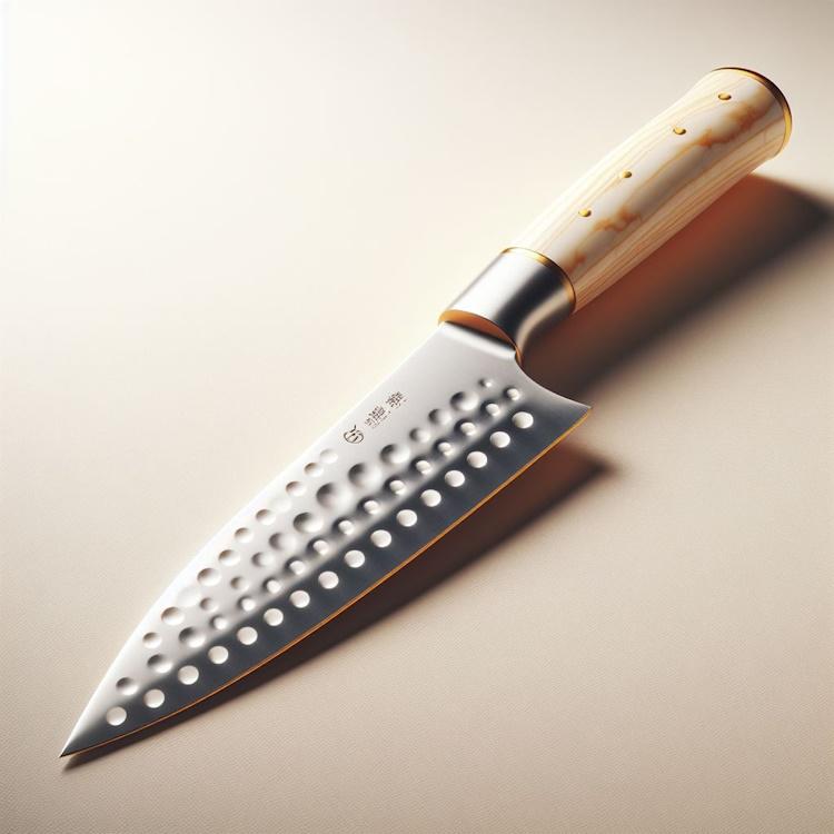 Santoku, a Japanese kitchen knife