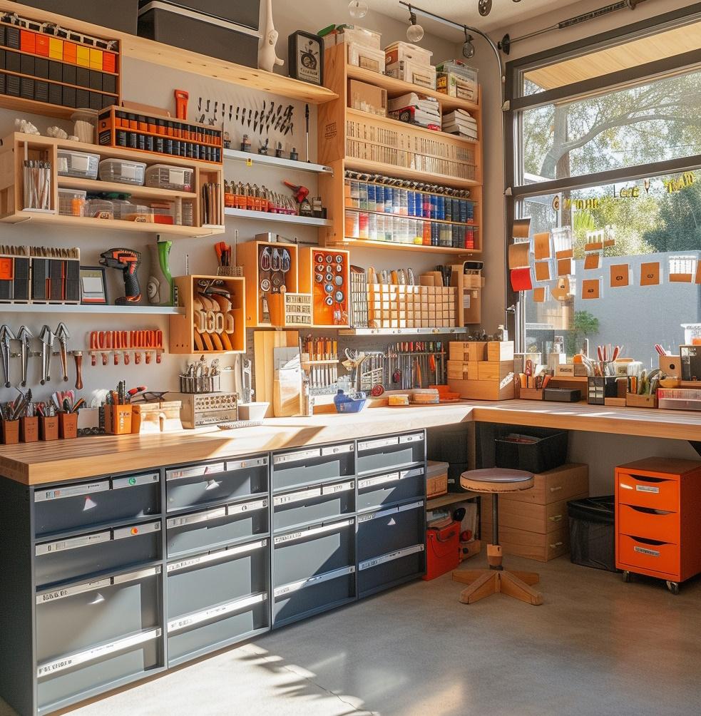 41 Efficient DIY Workshop Storage Ideas for a Clutter-Free Workspace