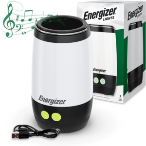 energizer lantern + bluetooth speaker